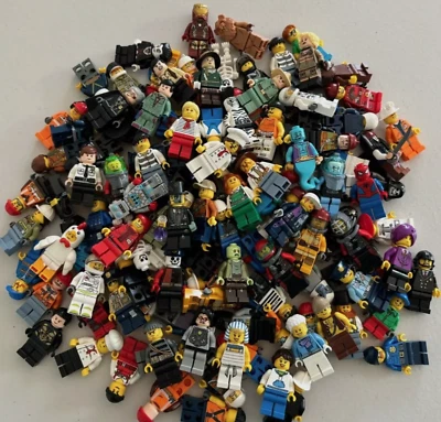 50 x LEGO Minifigures Random Bulk Lot - Marvel Castle City Star Wars Ninjago - Image 1 of 4