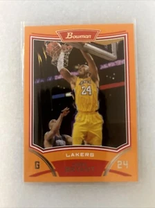 2008-09 Bowman Basketball Orange #24 Kobe Bryant #'d /299 See All Listings - Picture 1 of 2