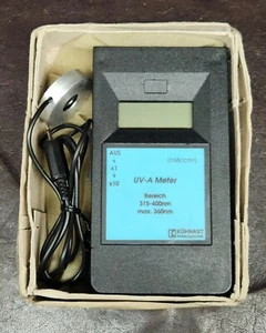 Kühnast UV-A Meter 315-400nm max. 360nm Digital Display UV-A Sensor, TESTED - Picture 1 of 7