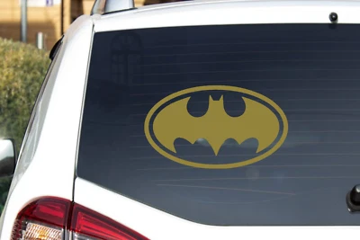 Calcomanía adhesiva de vinilo Batman corte CNC - ¡Foto de varios colores! O651 Foto 1 de 3