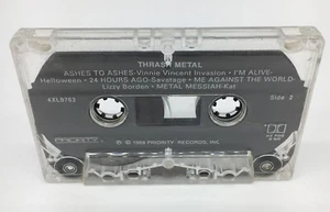 Thrash Metal - Megadeath, Slayer, Anthrax, +... 1988 Priority Records Cassette - Picture 1 of 2