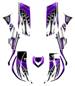 Yamaha Wolverine 450 custom graphics decal kit 24 mil thick premium vinyl #4444 - Picture 1 of 20