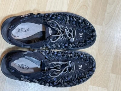 Мужские вязаные сандалии 7,5 Keen Uneek черные/серые 1023064 - Изображение 1 из 4