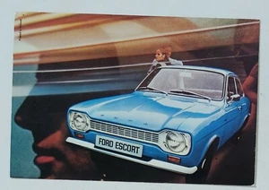 47000 Cartoncino pubblicitario Ford Escort Concessionaria International anni'70 - Picture 1 of 4