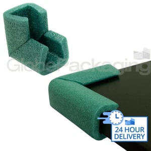 400 x 45-60mm ESPUMA BORDE U ESQUINAS PROTECTORES D PERFILES MARCOS MUEBLES ETC - Imagen 1 de 5