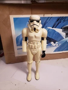 Stormtrooper 12 pollici incompleto vintage star wars punti di fusione mancante mano 1978 - Foto 1 di 8
