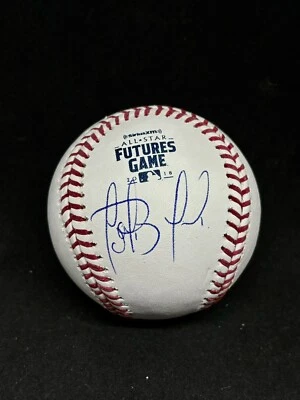 SAN DIEGO PADRES FERNANDO TATIS JR. SIGNED 2018 FUTURES BASEBALL JSA COA MLB - Image 1 of 2
