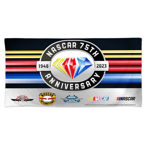 2023 Spectra NASCAR 75th Anniversary 30" x 60" Beach Towel Cover