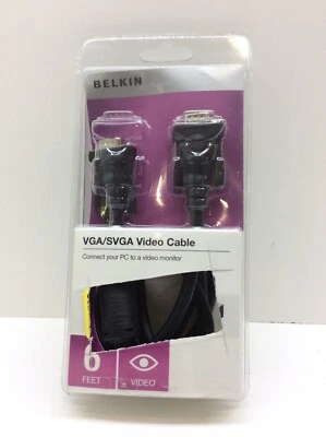 Belkin 6' Monitor VGA/SVGA Video Cable - Image 1 of 4