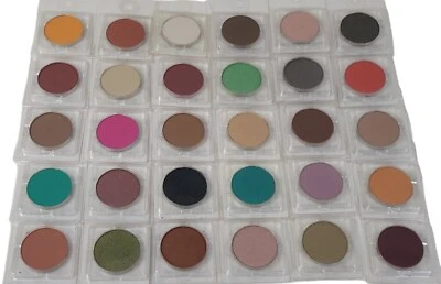Large Lot COASTAL SCENTS Hot Pot Eyeshadow 30 Colors Palette Refill Discontinued - Image 1 of 3