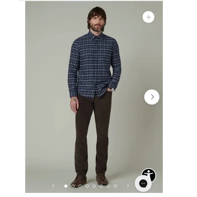 JOE'S Jeans Brixton Straight Narrow Corduroy Pants Men's Size 32 Black - Image 1 of 4