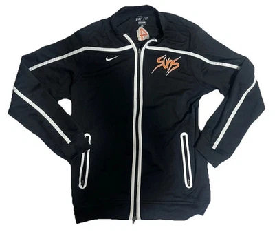 Chaqueta de calentamiento 100 % auténtica Phoenix Suns Nike Dri Fit con cremallera L-Durant Foto 1 de 4