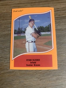 1990 Procards A&AA Ryan Klesko #106 Card - Picture 1 of 4