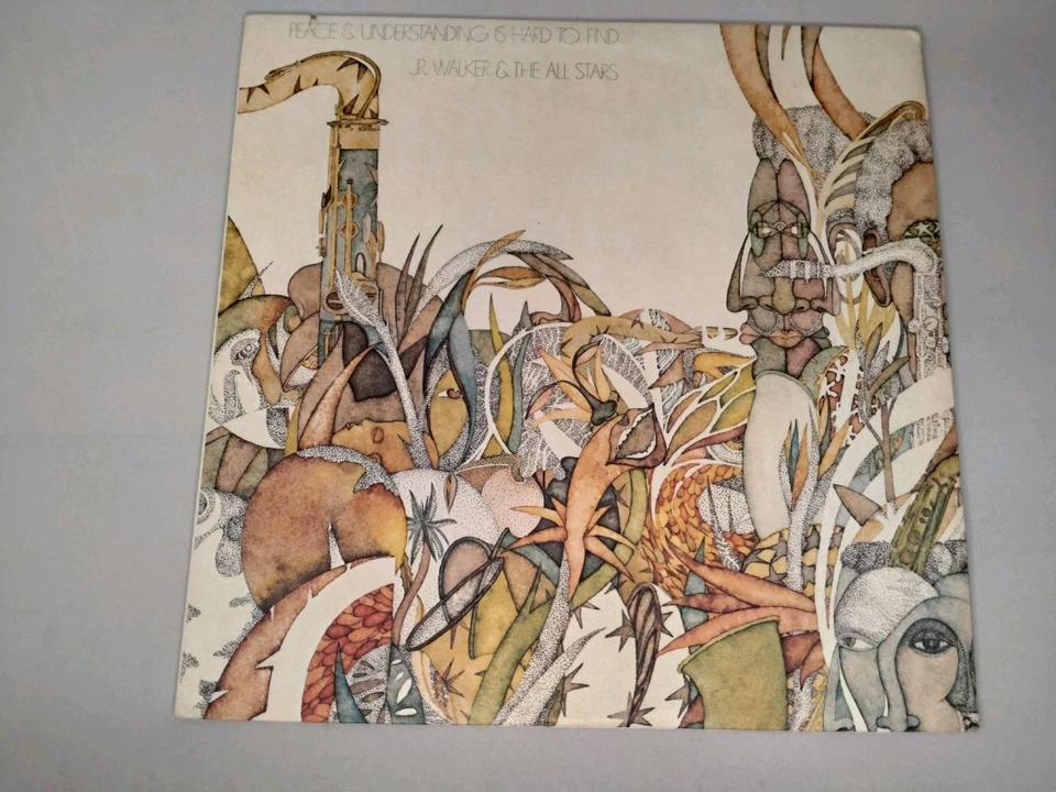 JR. WALKER & THE ALL STARS Peace And Understanding Is Hard To Find LP Motown R&B - Image 1 of 4