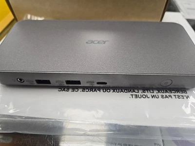 Dock USB Tipo-C Acer D501 - ADK020 (GP.DCK11.00E) Funciona Com Chromebook Caixa Aberta - Imagem 1 de 4