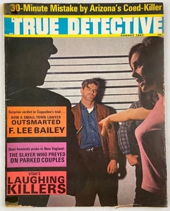 True Detective Magazine, August 1967, Vintage True Crime Stories, Pulp - Picture 1 of 4