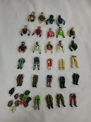 Vintage 1980s 90s GI Joe ARAH Lot 14 Torsos BROKEN Action Figures 3.75" PARTS  - Image 1 of 4