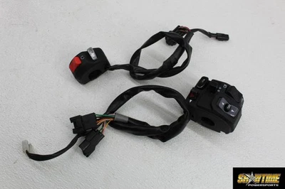 12-25 KAWASAKI NINJA ZX14R LEFT RIGHT CONTROL OFF START SIGNAL HORN SWITCH SET - Image 1 of 4