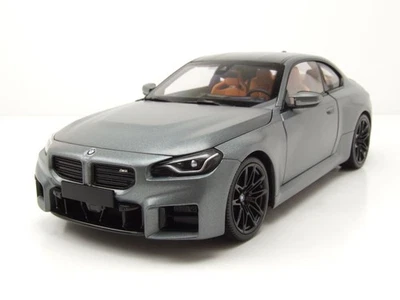 BMW M2 2022 Grigio Opaco Modellino 1:18 Minichamps - Immagine 1 di 4