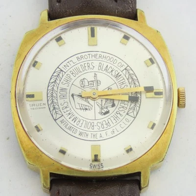 Gruen Men’s Fancy 17 Jewel Model 512 Vintage Mechanical Wristwatch - Image 1 of 4