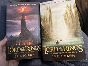 Lord Of The Rings Paperback Books Lot JRR Tolkien Return Fellowship  - Imagen 1 de 9