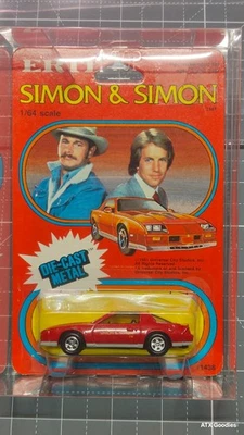 ERTL SIMON & SIMON CHEVY CAMARO DIE-CAST TOY 1:64 NEW ON CARD - Image 1 of 4