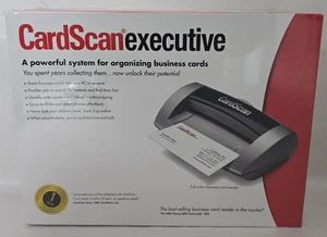 CardScan Executive Series 700 Full Color Pass-Through Business Card Scanner NIB - Picture 1 of 5