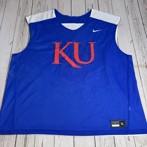 Nike Kansas Jayhawks University Practice Jersey Basketball Reversible Mens XL - Picture 1 of 14