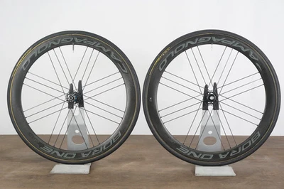Campagnolo Bora One 50 Carbon Tubular Disc Brake Wheelset Campagnolo 11 Speed - Image 1 of 4