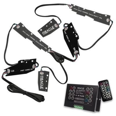 For 2016-18 Chevy Camaro ORACLE Lighting ColorSHIFT® RGB+W DRL Upgrade Foto 1 de 4