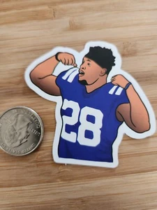 🏈JONATHAN TAYLOR Sticker Indianapolis Colts Sticker Jonathan Taylor Decal - Picture 1 of 1