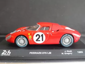 IXO? 24h Le Mans 1965 Ferrari 275 LM Rindt Gregory 1/43 Mint/boxed - Picture 1 of 2