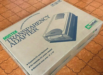 Durchlichtaufsatz für Mustek Paragon-Scanner Serie in Originalverpackung - Bild 1 von 4