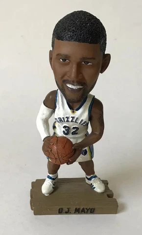O.J. Mayo Bobblehead Memphis Grizzlies #32 Bobble Dobbles 2009 Cover