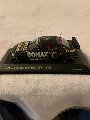 1:43 diecast Minichamps Mercedes C-Class #4, Presentation DTM '95,Magnussen(179) - Image 1 of 4