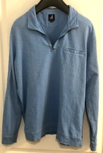 Men's Jonnie O X Large 1/4 Zip Henley Pullover Long Sleeve Shirt - Picture 1 of 3