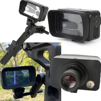 HNZMDY Bogenschießen Nachtsichtgerät 5X Digitaler Zoom Nachtsicht Compound Bogen Jagd