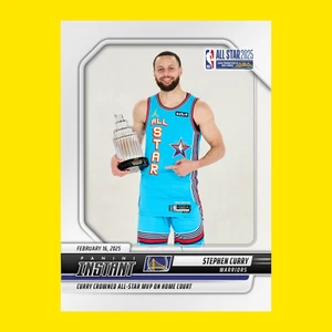 2024-25 Panini Instant NBA Stephen Curry ALL-STAR MVP 1/1695 SP Warriors #355 - Picture 1 of 3