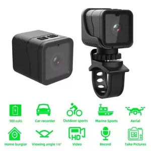 Mini Action Camera Sports DV Hotspot Wifi 1080P HD Waterproof Camcorder Outdoor - Picture 1 of 23