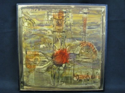 Bernhard Rohne 1971 obra de arte original firmada; metal grabado y oxidado Foto 1 de 4