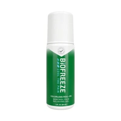 Biofreeze Roll-On Pain-Relieving Gel 3 FL OZ, Colorless Topical Pain Reliever - Image 1 of 4