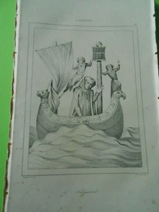 Gravure 1838 - Allemagne Germany Navigation - Picture 1 of 1
