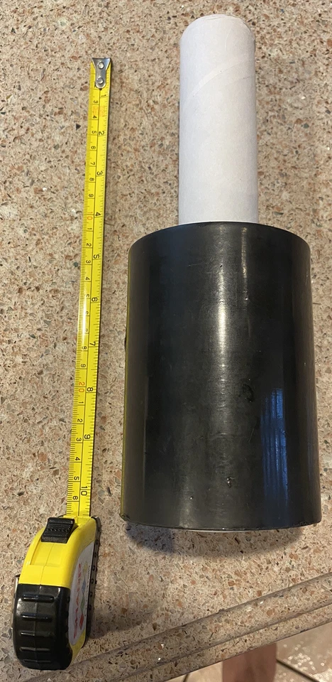 90 Gauge 5" Black Mini Stretch Packing Shrink Wrap with Handle FREE S/H - Image 1 of 1