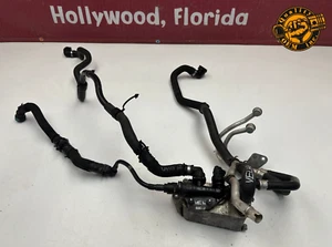 2021-2025 JAGUAR F-PACE LR VELAR 3.0 MHEV - TRANSMISSION OIL COOLER W/ HOSES OEM - Foto 1 di 18