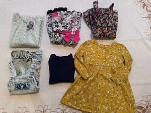 Lote de 5 trajes vestidos para niñas pequeñas talla 2T Gap Youngland Old Navy Malandri - Imagen 1 de 21