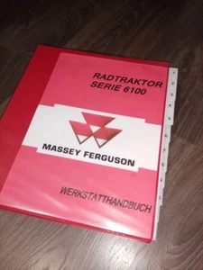 MASSEY FERGUSON MF 6160 6170 6180 6190 REPARATURHANDBUCH WERKSTATTHANDBUCH - Bild 1 von 9
