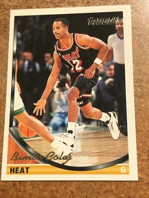 1993-94 Topps Gold Basketball # 73 Bimbo Coles - Image 1 of 2