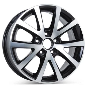 New 16" Alloy Replacement Wheel for Volkswagen Jetta SE 2016 2017 2018 Rim 70008 - Picture 1 of 4