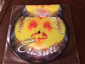 erasure - storm in a teacup 7" picture disc vinyl record. Sealed - Picture 1 of 3