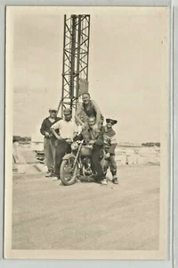C.P.A / PHOTO / THÈME / MOTOCYCLISME / VERS 1950 - Picture 1 of 1